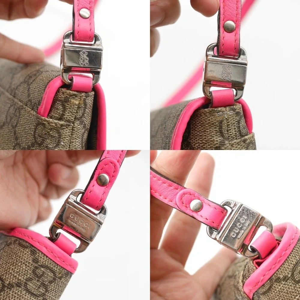 🍓GUCCI PVC Shoulder Bag - Picture 10 of 14